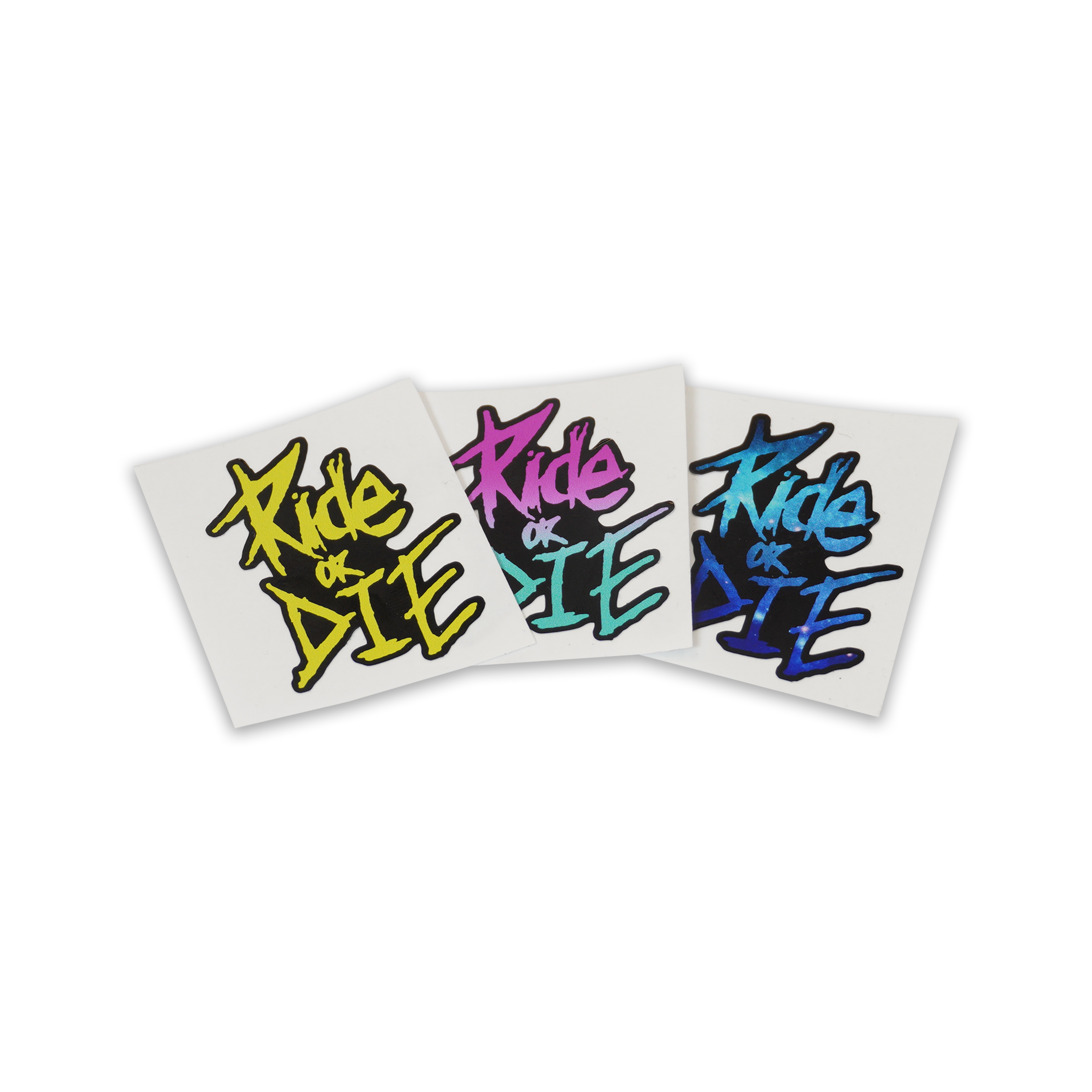 Ride or Die Sticker 3Stk.