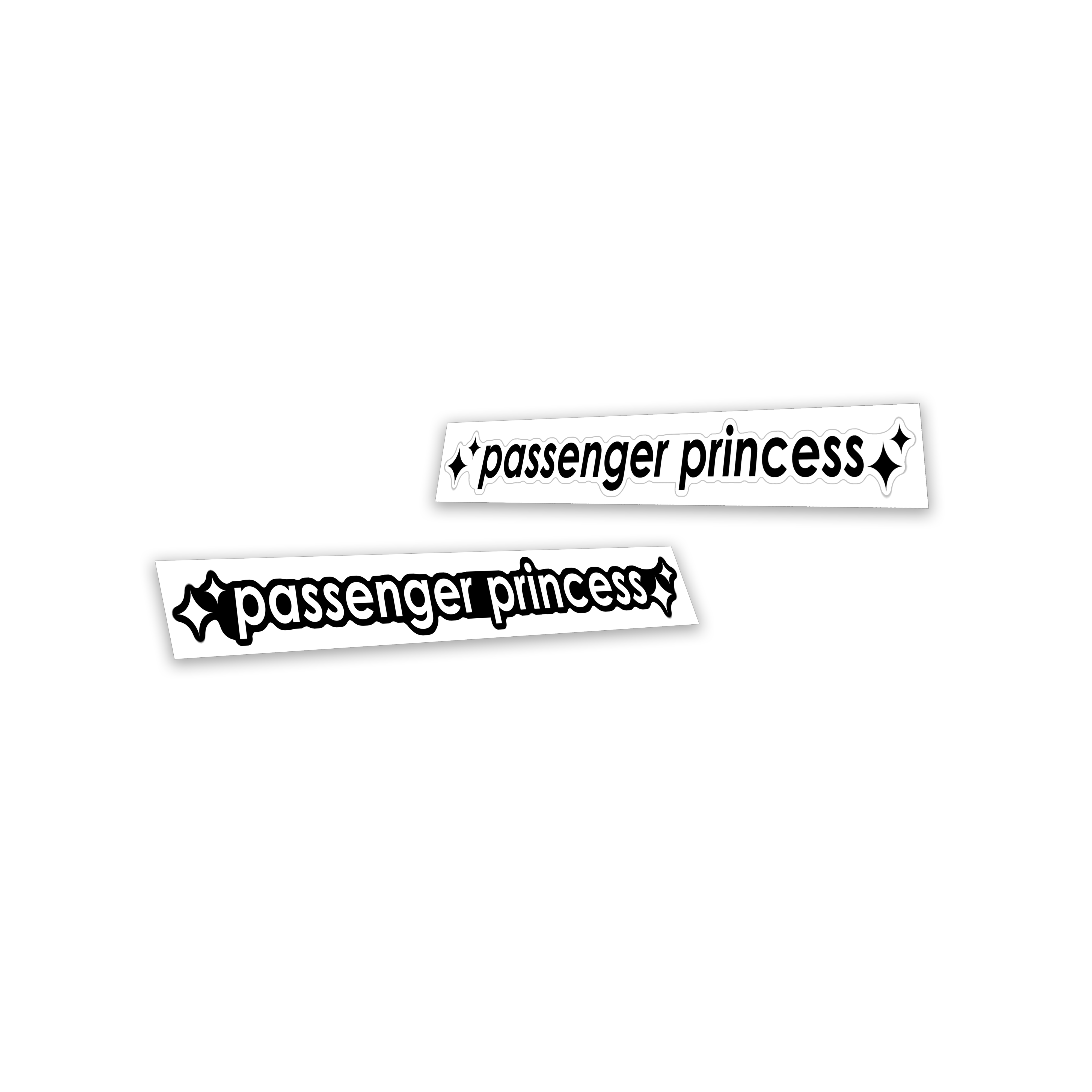 Passenger Princess Aufkleber/Sticker 2Stk.
