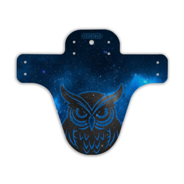 Mudguard "Blue Galaxy Owl"