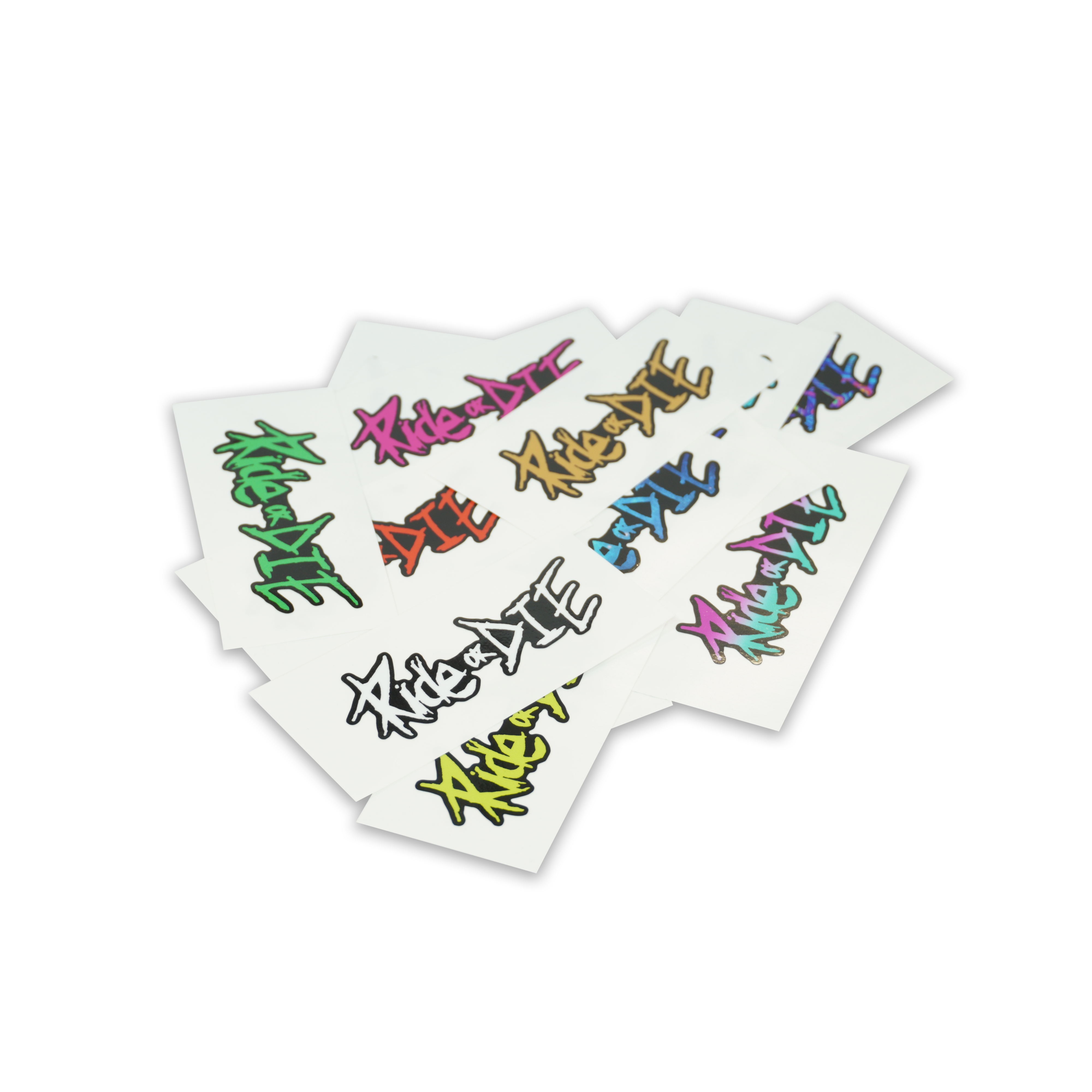 Ride or Die MTB Sticker/Aufkleber 3Stk.