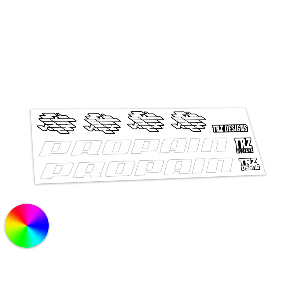 Propain Spindrift Stickersatz CF Bj. 2021-2024