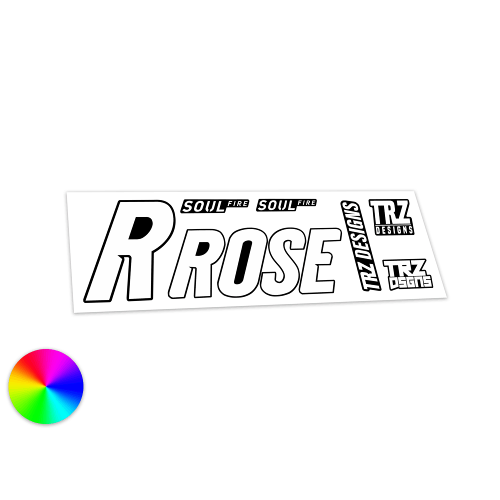 Rose Soulfire Stickersatz Bj.2018-2023