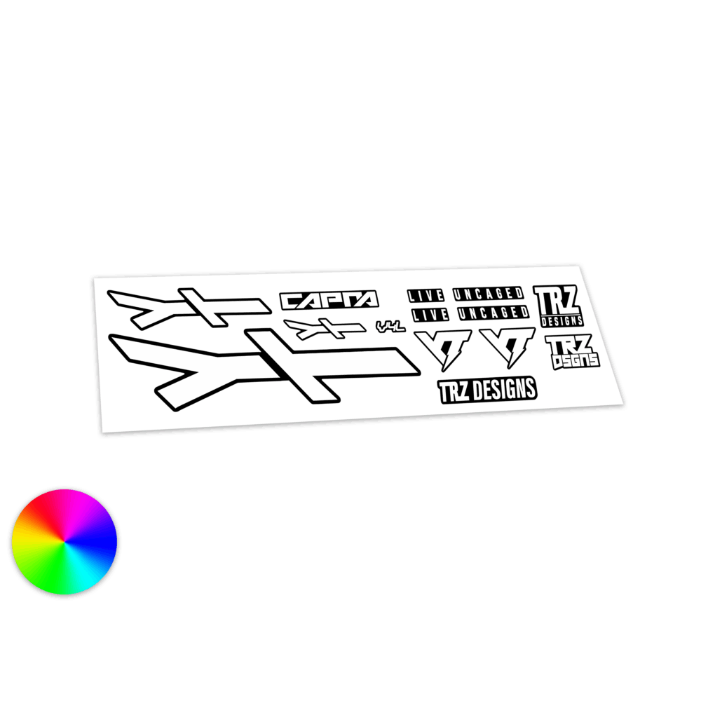 YT Capra Stickersatz CF Bj.2019-2022