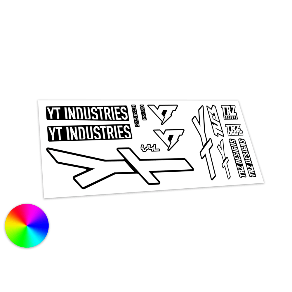 YT Tues Stickersatz AL Bj.2019-2020