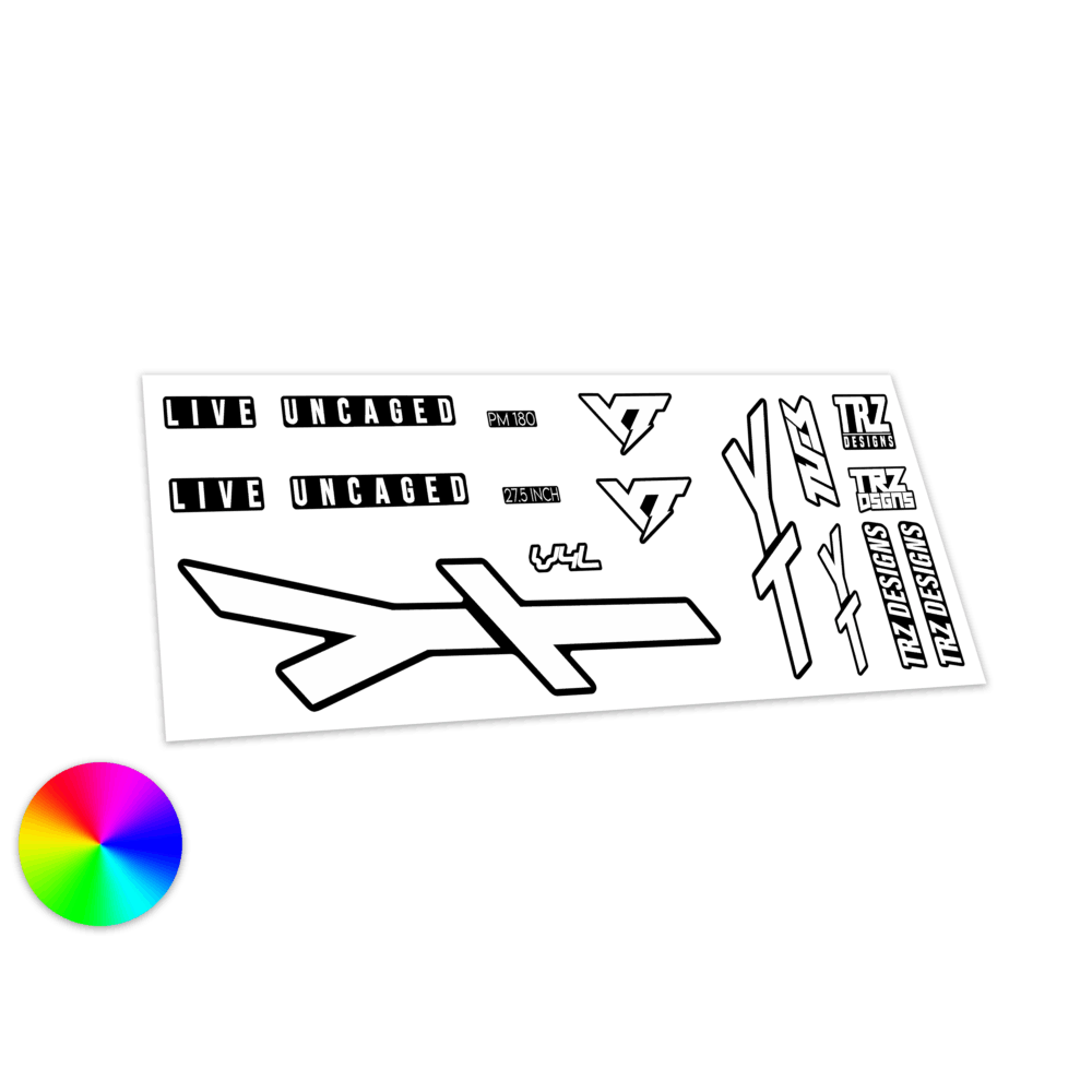 YT Tues Stickersatz AL Bj.2020-2022