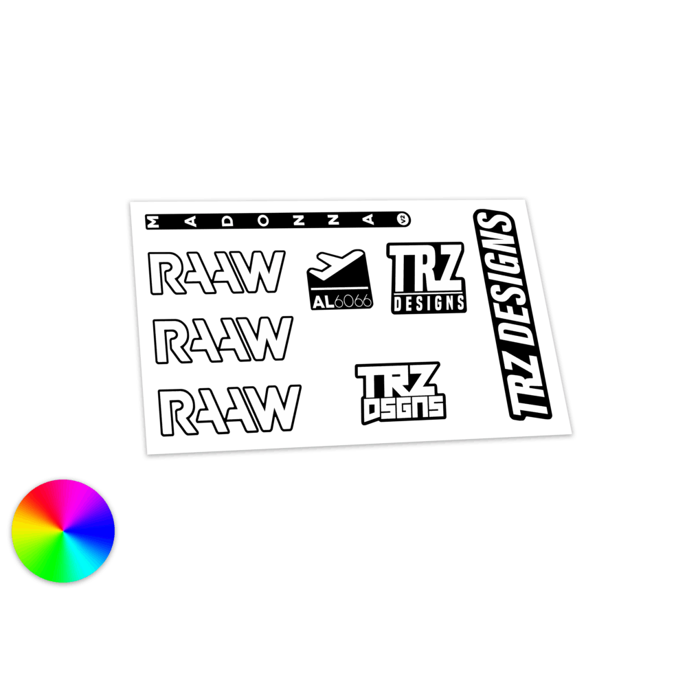 RAAW Madonna V2 Stickersatz